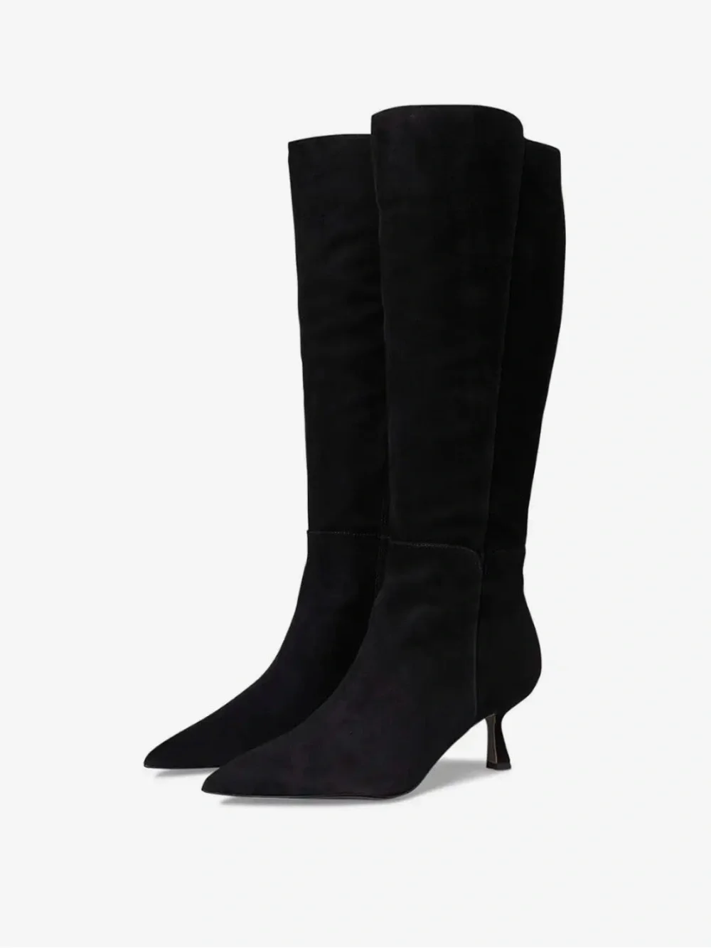 Sam Edelman Taylin Black Suede Boots Size 6 Pointed Toe retail $239